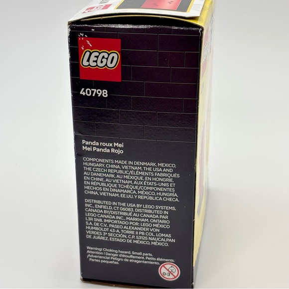 LEGO Turning Red BrickHeadz Disney Red Panda Mei Set # 40798 Sealed/Unopened - Picture 4 of 7